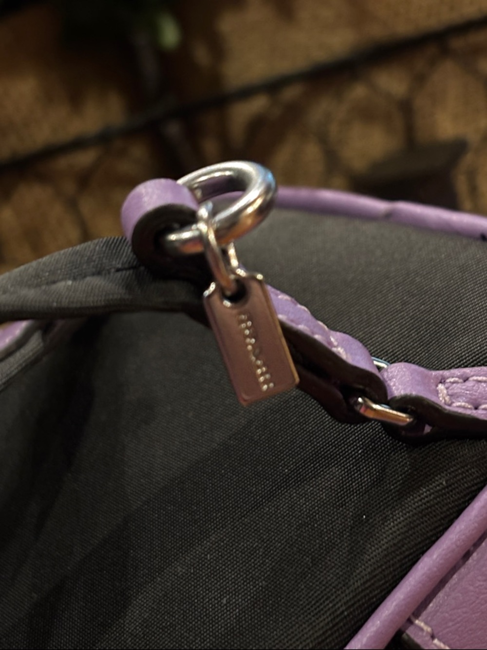 Coach Mini Court Backpack Bag Charm NWT - Picture 5 of 8